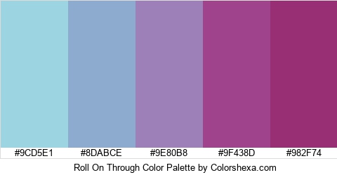 Roll On Through Color Colors Logo