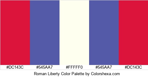 Roman Liberty Color Colors Logo