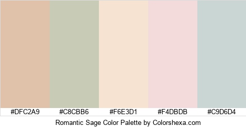 Romantic Sage Color Colors Logo