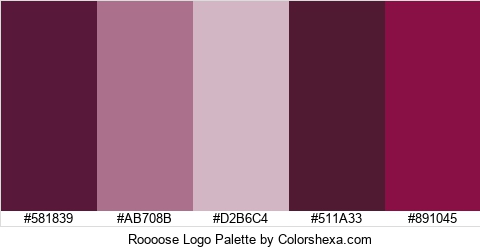 Roooose Logo Colors Logo