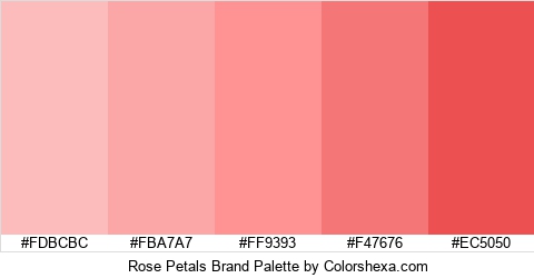 Rose Petals Brand Colors Logo
