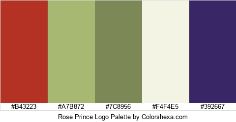 Rose Prince Logo Colors Logo