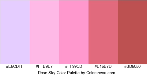 Rose Sky Color Colors Logo