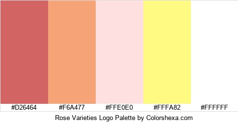 Rose Varieties Logo Colors Logo
