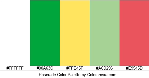 Roserade Color Colors Logo