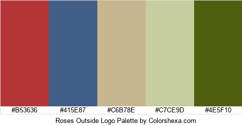 Roses Outside Logo Colors Logo