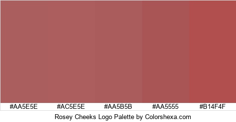 Rosey Cheeks Logo Colors Logo