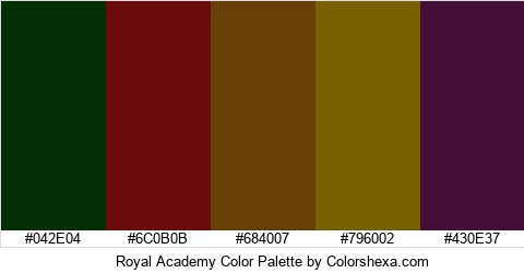 Royal Academy Color Colors Logo