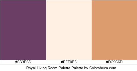 Royal Living Room Palette Colors Logo