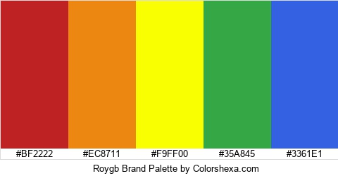 Roygb Brand Colors Logo