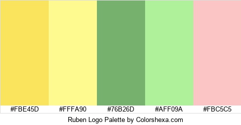 Ruben Logo Colors Logo