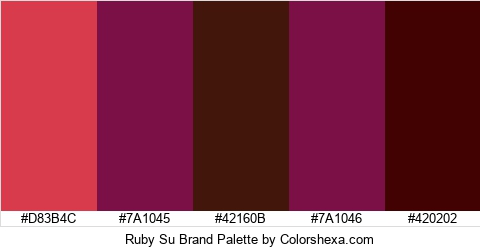 Ruby Su Brand Colors Logo