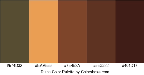 Ruins Color Colors Logo