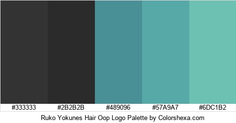 Ruko Yokunes Hair Oop Logo Colors Logo