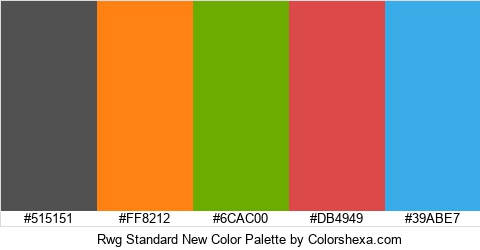Rwg Standard New Color Colors Logo