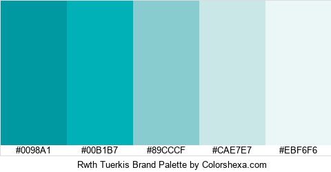 Rwth Tuerkis Brand Colors Logo