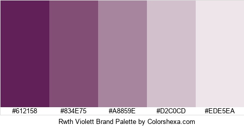 Rwth Violett Brand Colors Logo