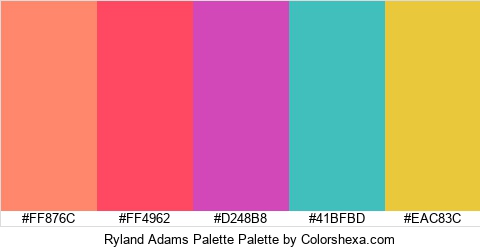Ryland Adams Palette Colors Logo
