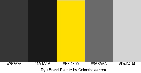 Ryu Brand Colors Logo