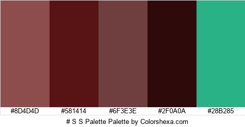 # S S Palette Colors Logo