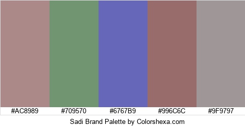 Sadi Brand Colors Logo