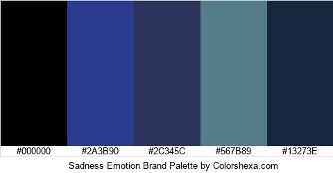 Sadness Emotion Brand Colors Logo