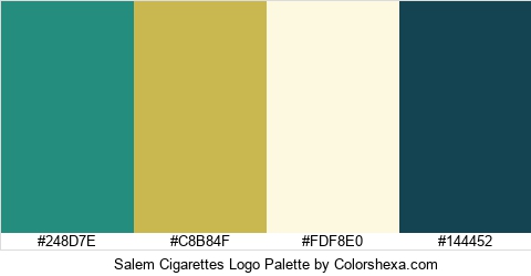 Salem Cigarettes Logo Colors Logo