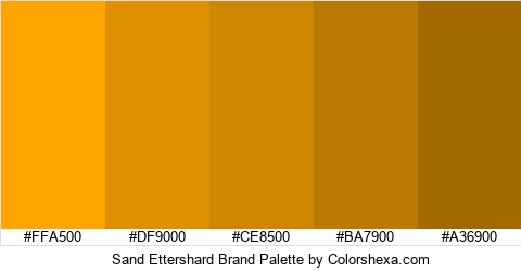 Sand Ettershard Brand Colors Logo