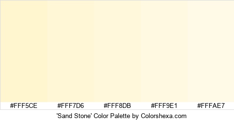 'Sand Stone' Color Colors Logo
