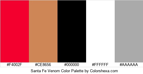 Santa Fe Venom Color Colors Logo