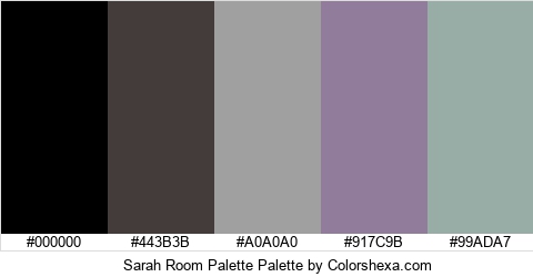 Sarah Room Palette Colors Logo