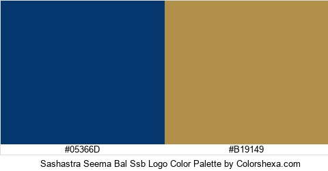 Sashastra Seema Bal Ssb Logo Color Colors Logo