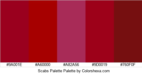 Scabs Palette Colors Logo