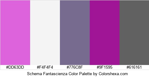 Schema Fantascienza Color Colors Logo