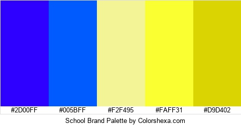 School Brand Colors Logo