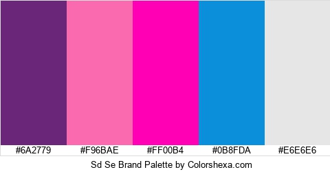 Sd Se Brand Colors Logo