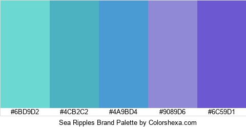 Sea Ripples Brand Colors Logo