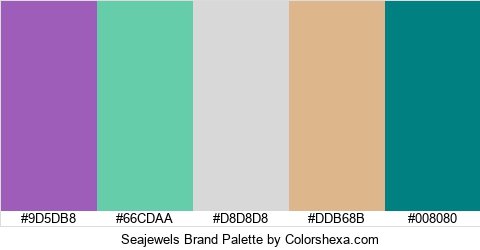 Seajewels Brand Colors Logo