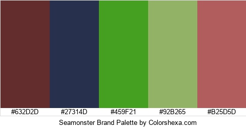 Seamonster Brand Colors Logo