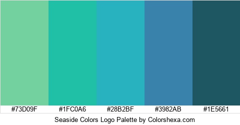 Seaside Colors Logo Colors Logo