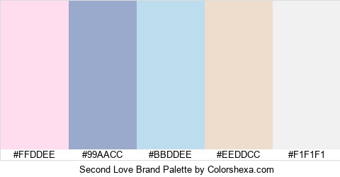 Second Love Brand Colors Logo