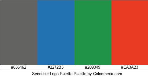 Seecubic Logo Palette Colors Logo