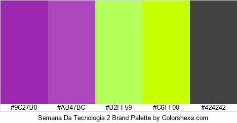 Semana Da Tecnologia 2 Brand Colors Logo