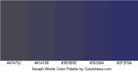 Seraph Words Color Colors Logo