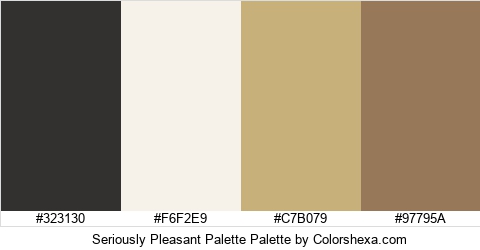 Seriously Pleasant Palette Colors Logo