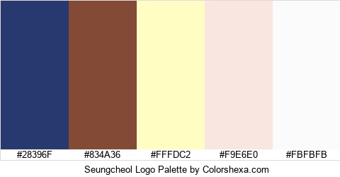 Seungcheol Logo Colors Logo