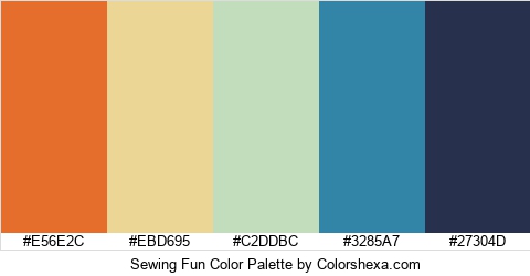 Sewing Fun Color Colors Logo