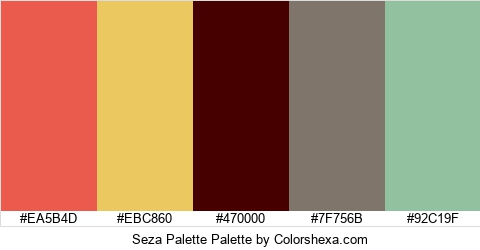 Seza Palette Colors Logo