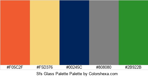 Sfs Glass Palette Colors Logo