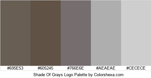 Shade Of Grays Logo Colors Logo